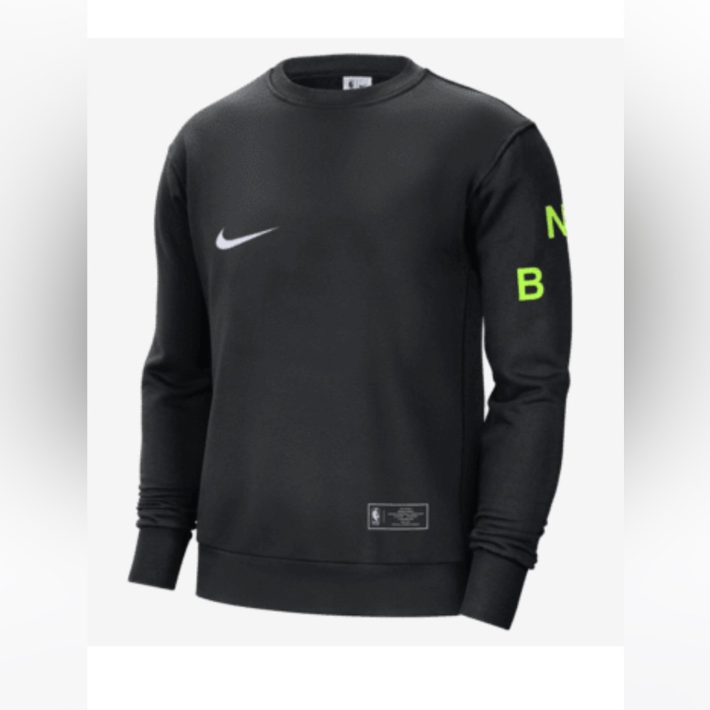 Nike NBA Team 31 COURTSIDE Logo Hoodie Black